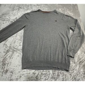 Billabong Sweater Men's XL Gray Knit Mid-Weight Long Sleeve Surf Skater Y2K EUC‎
